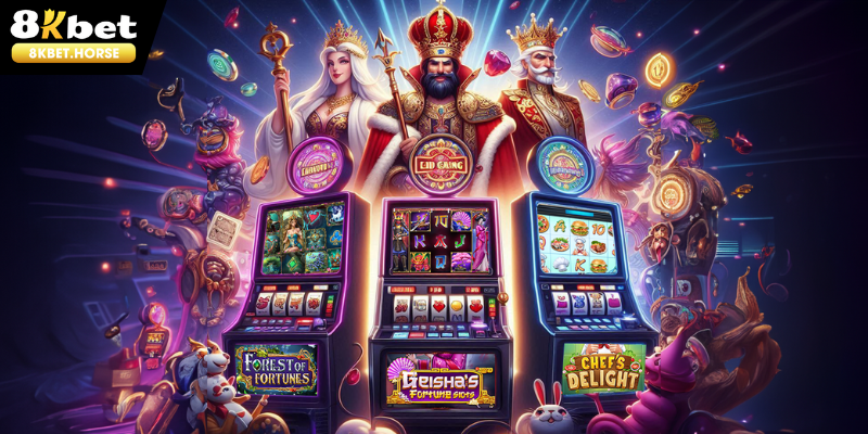 Cách tham gia chuyên mục slot game 8KBET đơn giản, dễ dàng