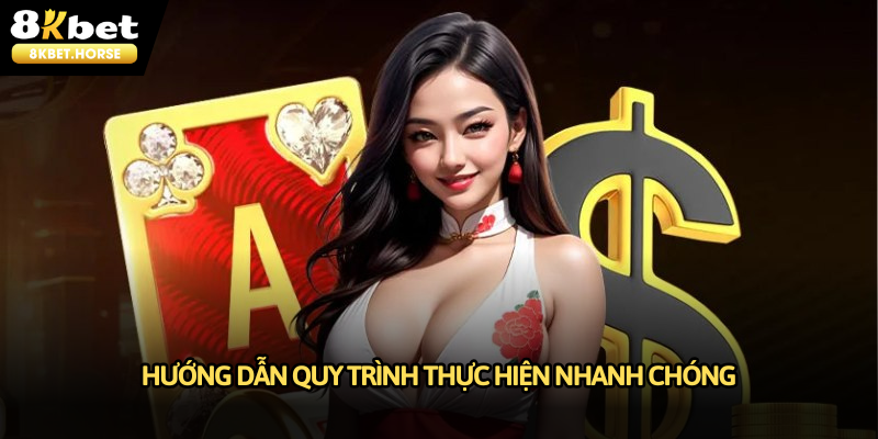 Hướng dẫn quy trình thực hiện rất nhanh chóng